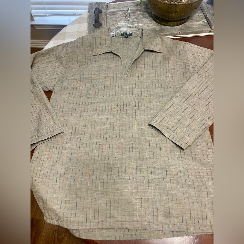 KATHMANDU IMPORTS  cotton festival lagenlook shirt